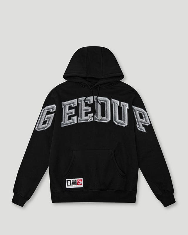 Authentic Geedup Team Logo 3D Hoodie - Black/Grey | Unique Supply Australia