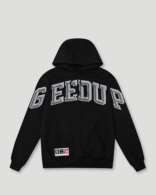 Authentic Geedup Team Logo 3D Hoodie - Black/Grey | Unique Supply Australia