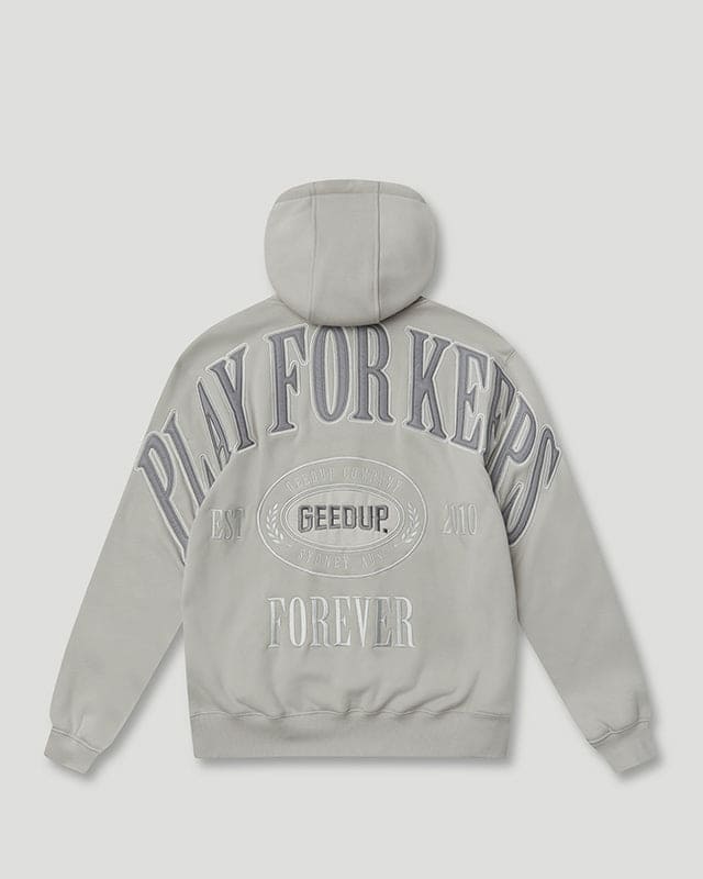 Authentic Geedup PFK Company Hoodie - Tonal Nardo Grey | Unique Supply Australia