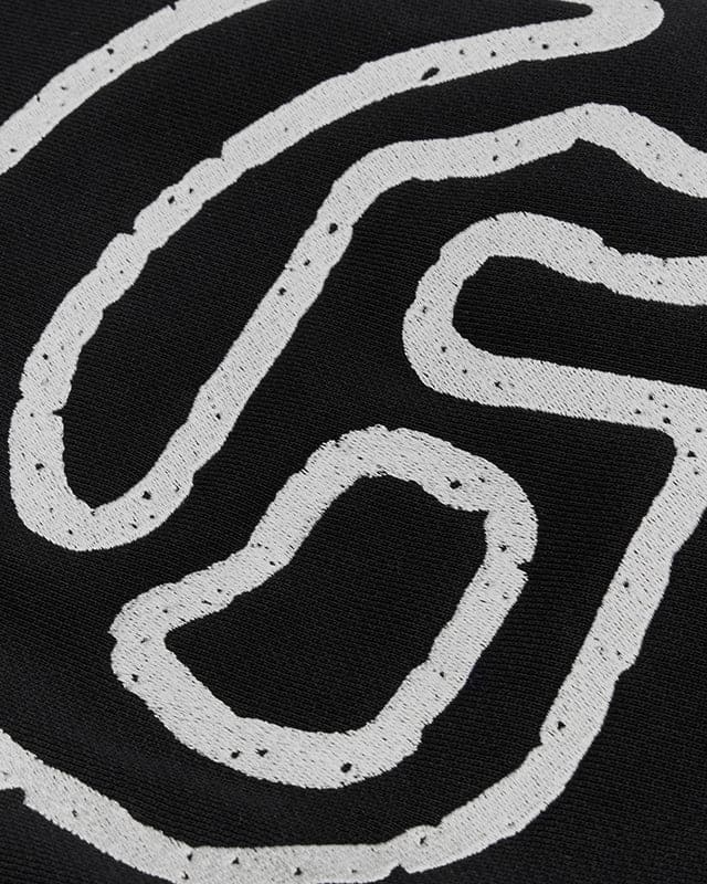 Authentic Geedup Ol' English Oversized Hoodie - Black | Unique Supply Australia