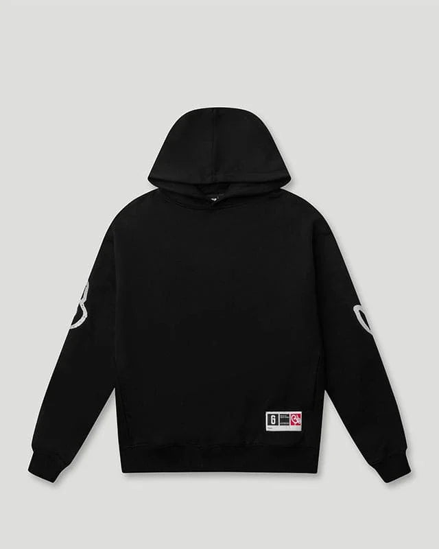 Authentic Geedup Ol' English Oversized Hoodie - Black | Unique Supply Australia