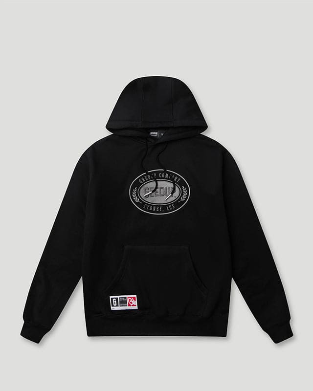 Authentic Geedup PFK Company Hoodie - Tonal Black | Unique Supply Australia