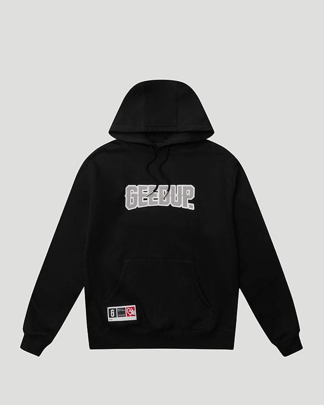 Authentic Geedup Play for Keeps O/S Hoodie - Black/Grey | Unique Supply Australia