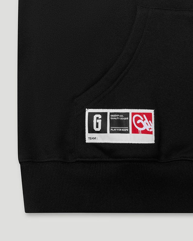 Authentic Geedup Play for Keeps O/S Hoodie - Black/Grey | Unique Supply Australia