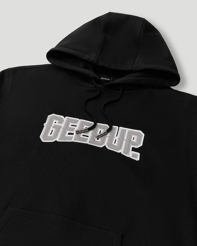 Authentic Geedup Play for Keeps O/S Hoodie - Black/Grey | Unique Supply Australia